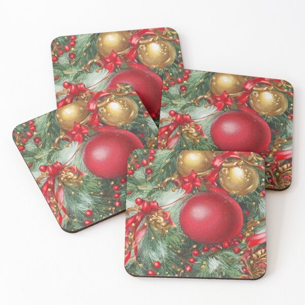 Item preview, Pretty Christmas Pattern designed and sold by Poetic Patterns Studio.