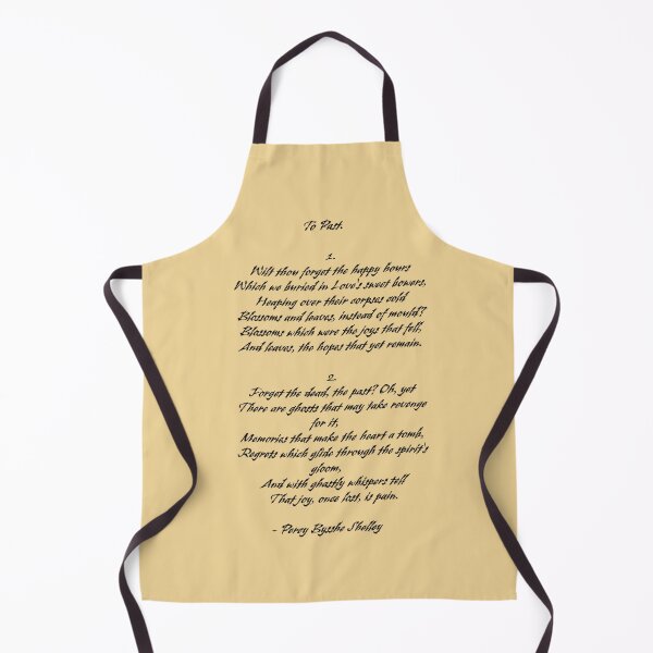 Item preview, To Past by Percy Bysshe Shelley poem designed and sold by FireflyStudi0s.
