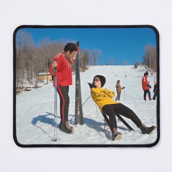 Item preview, Grossingers Ski Lodge, 1960 Skiing Photograph in the Catskill Mountains, Liberty NY designed and sold by aladdincolor.