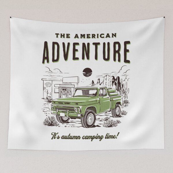 Item preview, The American Adventure Autumn Camping designed and sold by TheUSAFantasy.