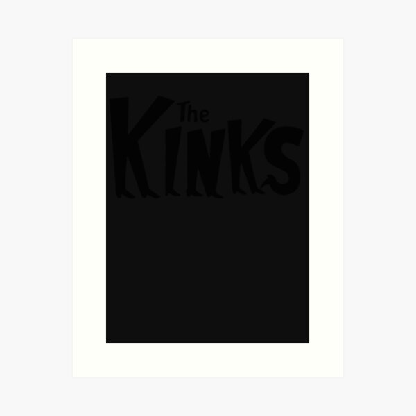 Aperçu de l'œuvre Retro Funny Art Love Rock Band The Kinks créée et vendue par CourtneyFeil.
