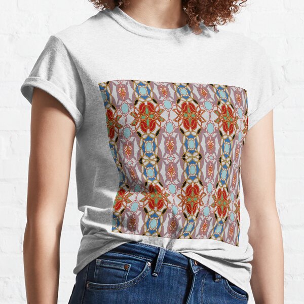 Pattern, design, arrangement, collection, collage, picture, pastiche, tessellated Classic T-Shirt