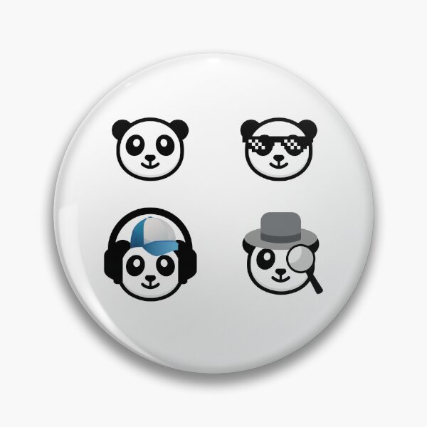 Item preview, Cute and Cool Panda Sticker Pack designed and sold by AkulShop.
