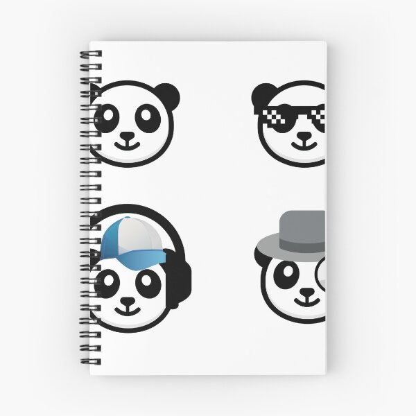 Item preview, Cute and Cool Panda Sticker Pack designed and sold by AkulShop.