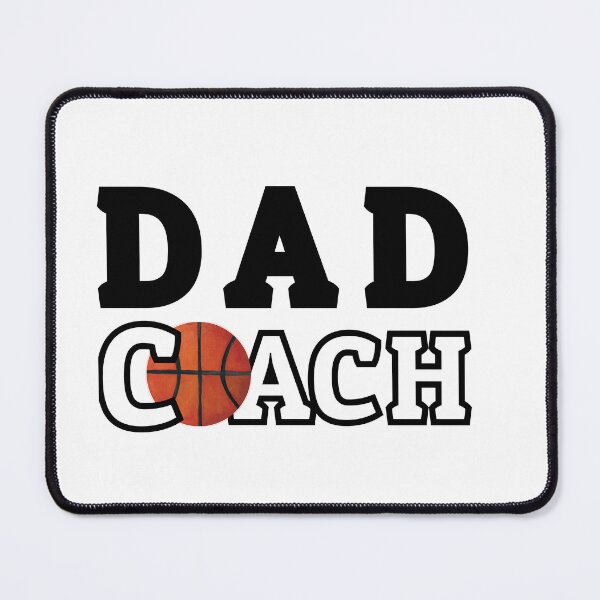 Item preview, Dad Coach Basketball designed and sold by Sports-Stickers.