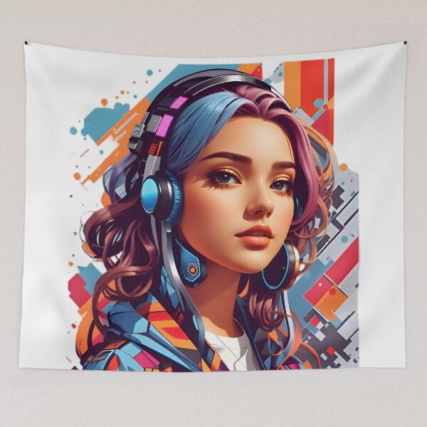 Item preview, cybergirl designed and sold by Kovalakis.