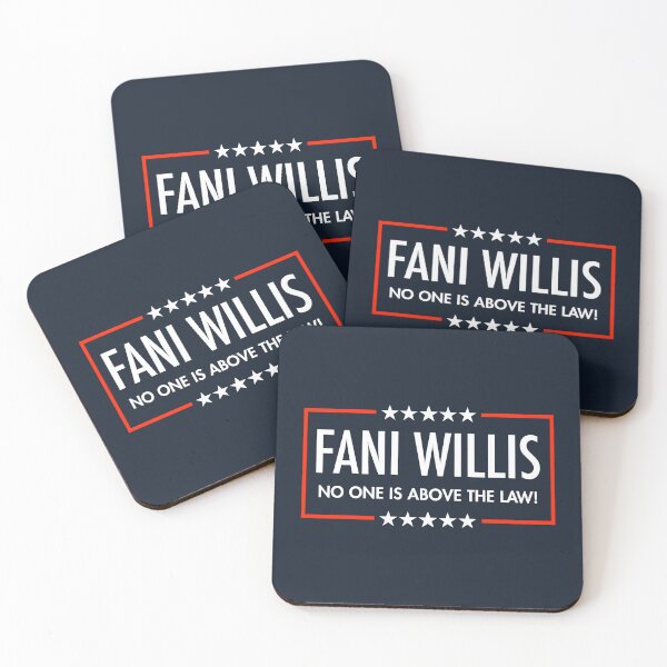 Item preview, Fani Willis - No one is above the law (Blue) designed and sold by Thelittlelord.
