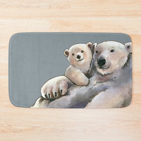Item preview, polar bear mom designed and sold by Allraunde.art.