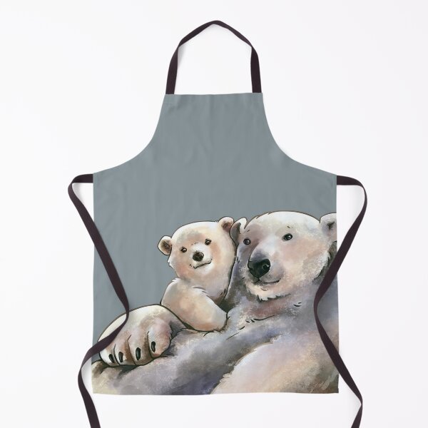 Item preview, polar bear mom designed and sold by Allraunde.art.