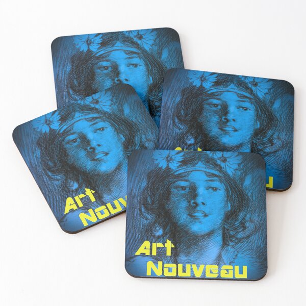 Item preview, Art Nouveau  designed and sold by lobodelnoir.