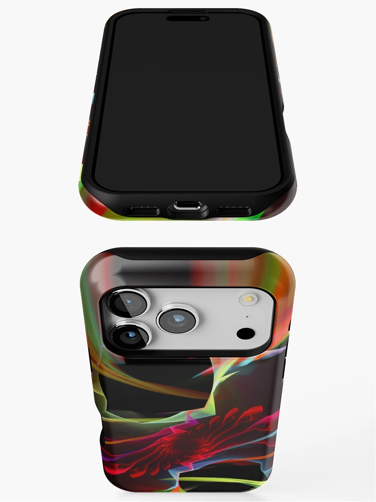 Thumbnail 3 of 4, iPhone Case, Unmanaged Complexity designed and sold by gracefullizard.