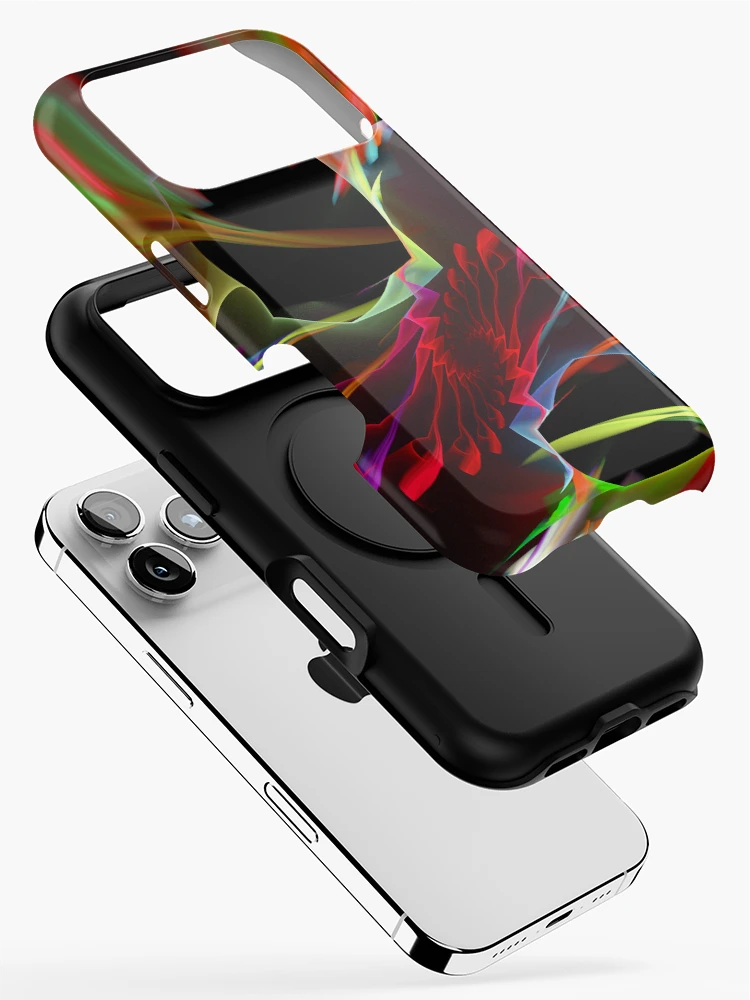 Thumbnail 2 of 4, iPhone Case, Unmanaged Complexity designed and sold by gracefullizard.