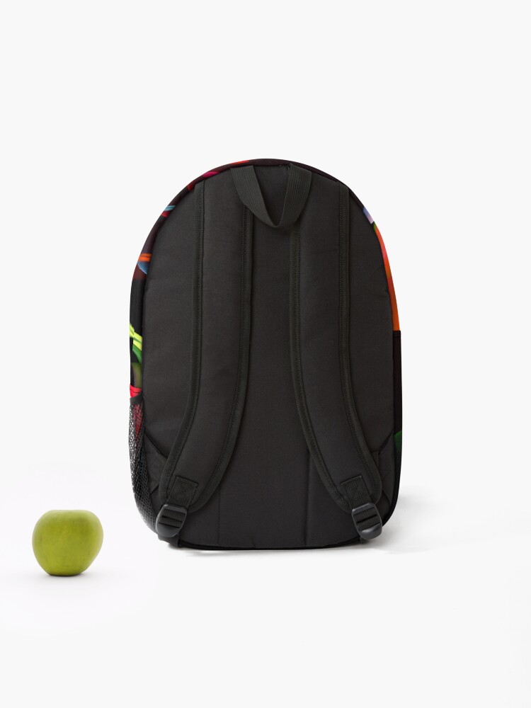 Thumbnail 2 of 3, Backpack, Unmanaged Complexity designed and sold by gracefullizard.