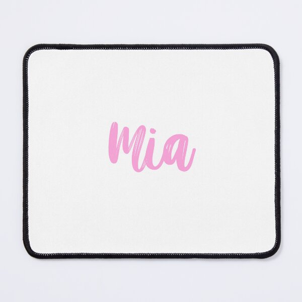 Item preview, Mia Name - Pink designed and sold by moxsto.