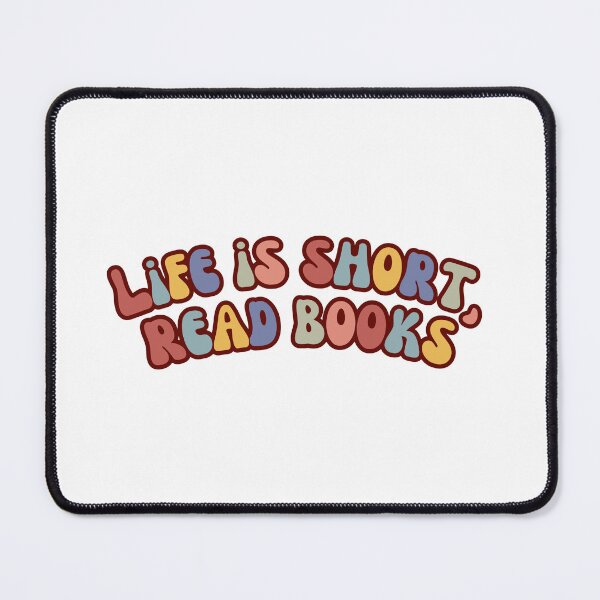 Item preview, Life is Short, Read Books designed and sold by OscarAndOphelia.
