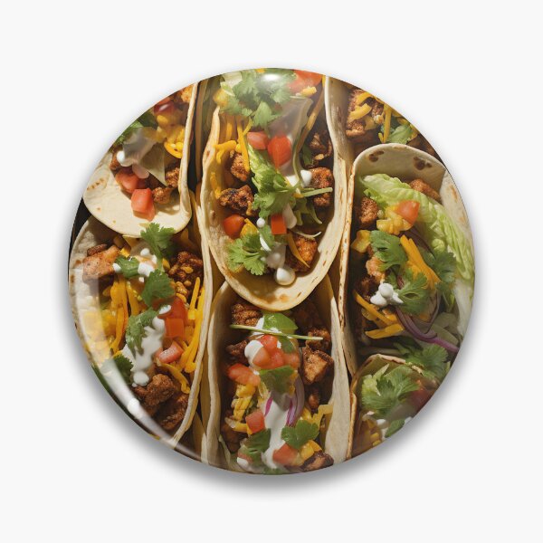 Item preview, Taco Platter designed and sold by EvokeArtisan.