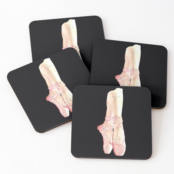 Item preview, Watercolor of Pointe shoes Ballerina 	 	 designed and sold by paaslgda91.
