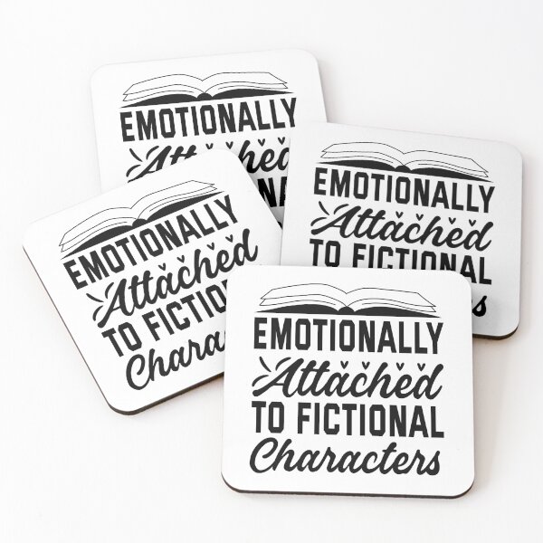 Item preview, Emotionally Attached To Fictional Characters designed and sold by CreativeTag.