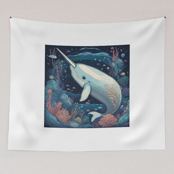 Item preview, Extraterrestrial Narwhal designed and sold by AbsoluteA.