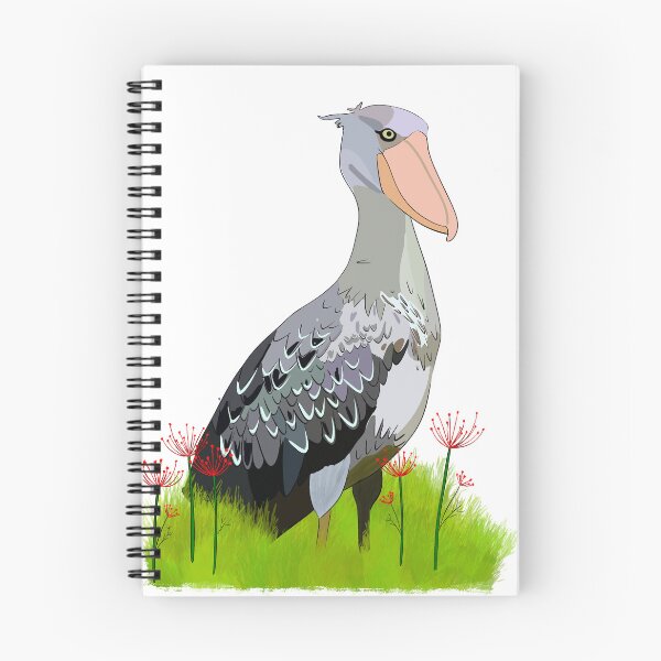 Aperçu de l'œuvre Cigogne bec-en-sabot créée et vendue par InkedEdges.