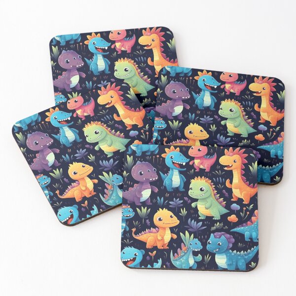 Item preview, Cute dinosaurs kids pattern  designed and sold by EliteShadow.