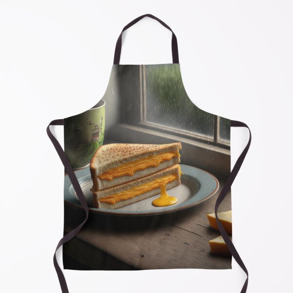 Item preview, Rainy Day Grilled Cheese with Green Mug designed and sold by Shannon Hilson.