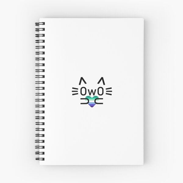 Item preview, gay men OwO cat (black) designed and sold by MeepDaHusky.