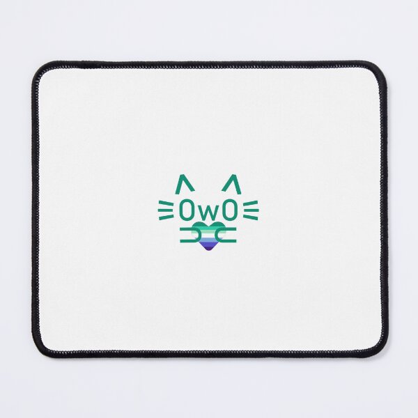 Item preview, Copy of gay men OwO cat (green) designed and sold by MeepDaHusky.