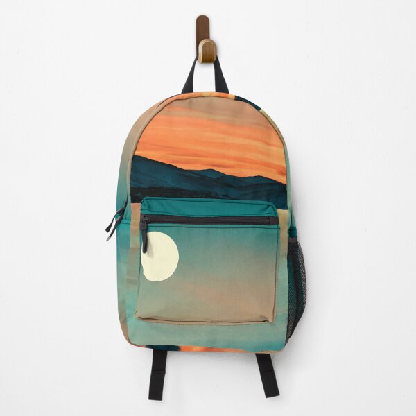 Item preview, A Perfect Full Moon Vibrant Landscape Art designed and sold by Sharon Cummings Art.