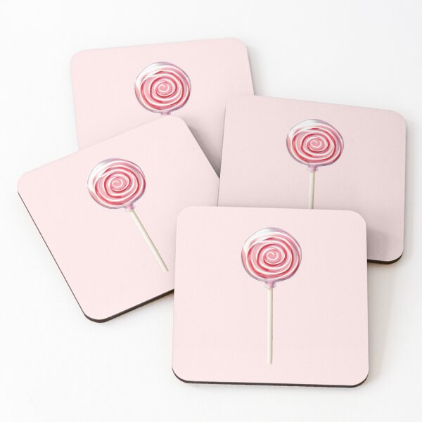 Item preview, Pink and red lollipop designed and sold by wonderxwander.