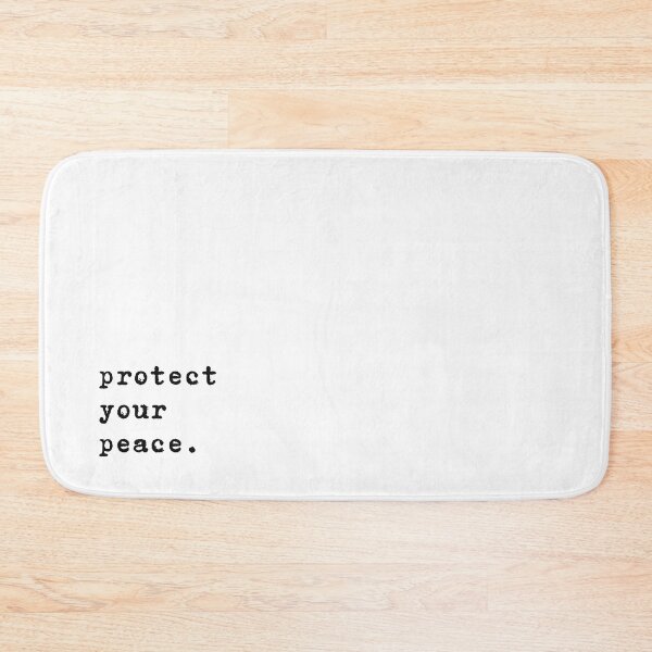 Item preview, Protect your peace Quote designed and sold by femstyle.
