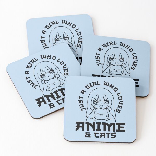 Item preview, Whiskers and Wonders: A Tale of Anime and Feline Friends designed and sold by QuadMacDesigns.