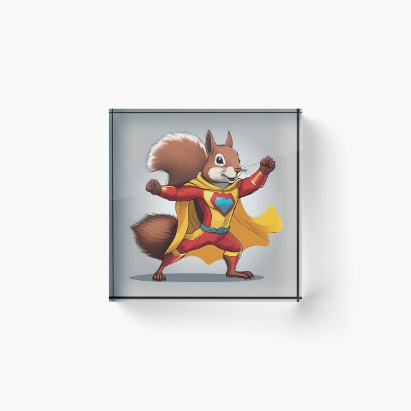 Item preview, Superhero Squirrel designed and sold by AbsoluteA.