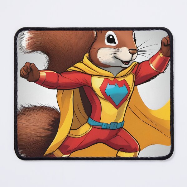 Item preview, Superhero Squirrel designed and sold by AbsoluteA.