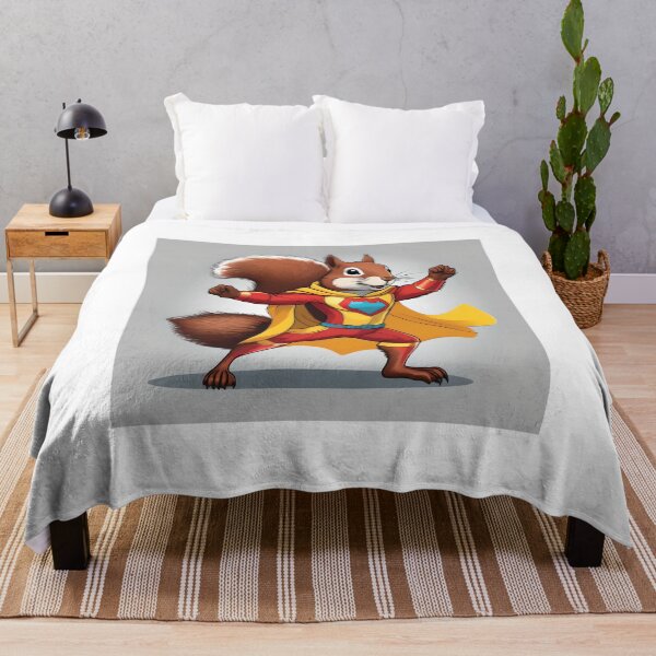 Item preview, Superhero Squirrel designed and sold by AbsoluteA.