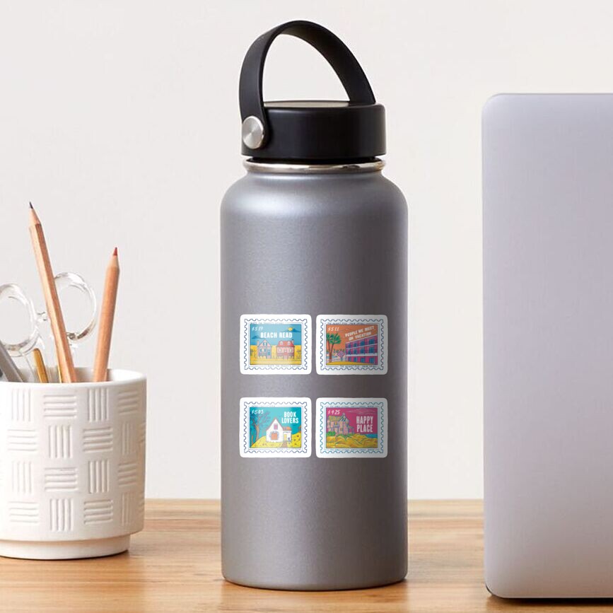 Emily Henry Mini Stamps 4 Pack | Sticker