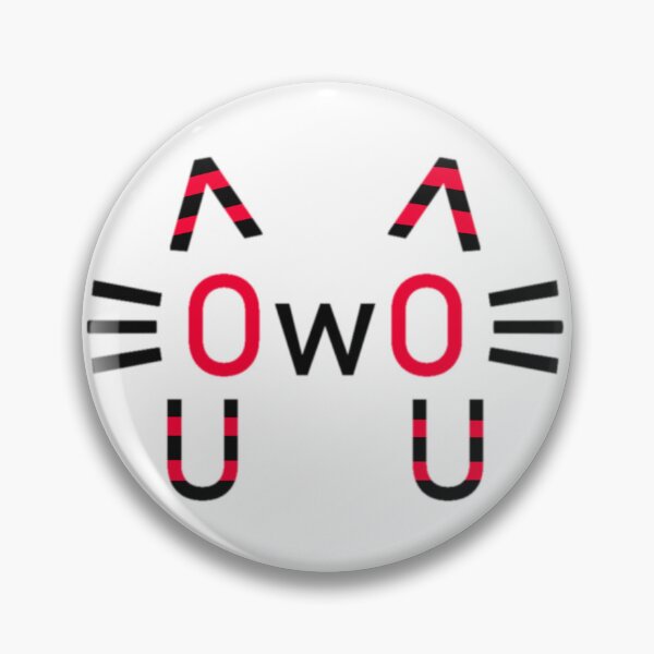 Item preview, Emo striped OwO cat (red) designed and sold by MeepDaHusky.
