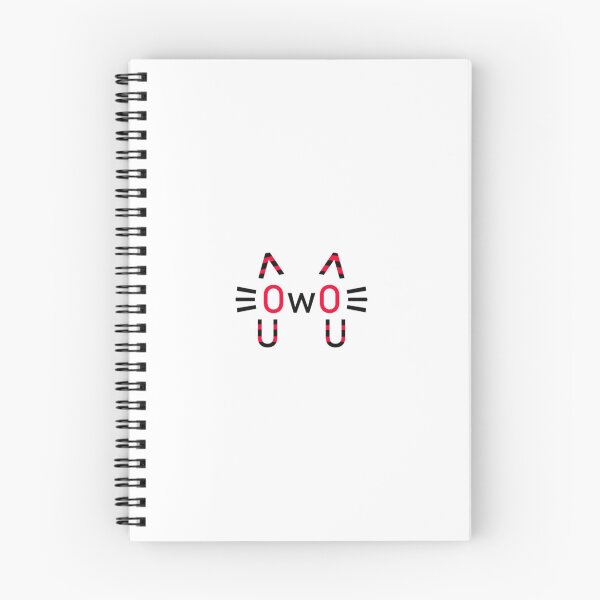 Item preview, Emo striped OwO cat (red) designed and sold by MeepDaHusky.
