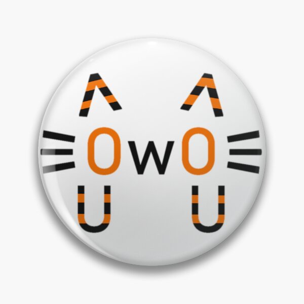 Item preview, Emo striped OwO cat (spoOwOoky orange) designed and sold by MeepDaHusky.