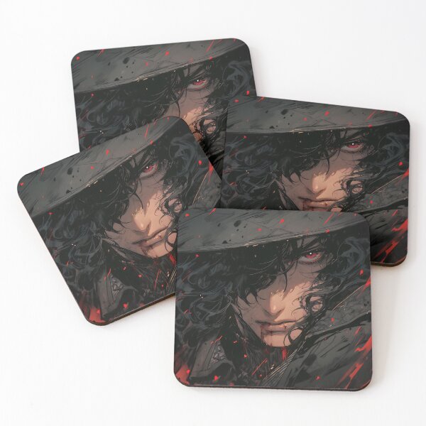 Item preview, Hunters of the Dark: Explore the Supernatural World with Vampire Hunter D. Illustrations: Bloodlust designed and sold by InsaneLEDP.