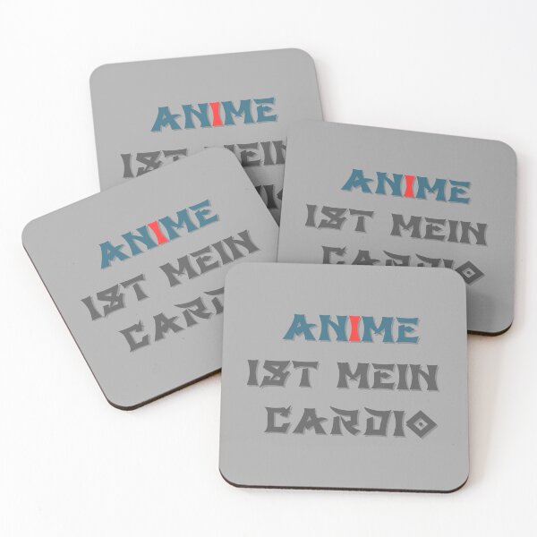 Item preview, Anime is my cardio, quote designed and sold by Woodoartdesign.