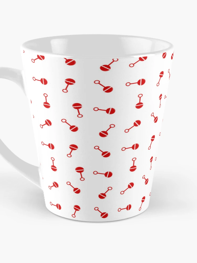 Thumbnail 3 of 4, Coffee Mug, Death Rattle Tile Pattern designed and sold by IconicFinds.