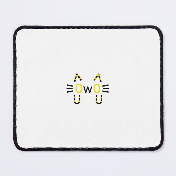 Item preview, Emo striped OwO cat (yellOwO) designed and sold by MeepDaHusky.