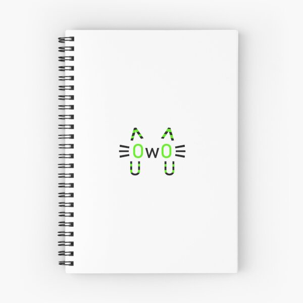 Item preview, Emo striped OwO cat (green) designed and sold by MeepDaHusky.