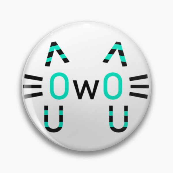 Item preview, Emo striped OwO cat (teal) designed and sold by MeepDaHusky.