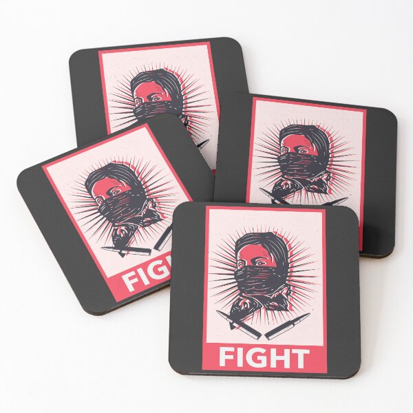 Item preview, Fight revolutionary woman designed and sold by RokuCreations.
