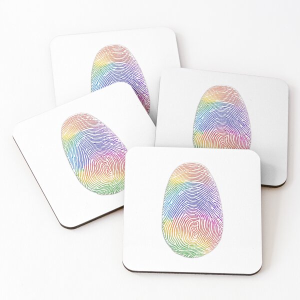 Item preview, Rainbow fingerprint designed and sold by wonderxwander.