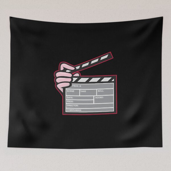Item preview, Movie Clapboard Hand Cartoon  	 designed and sold by hneystmrat81.