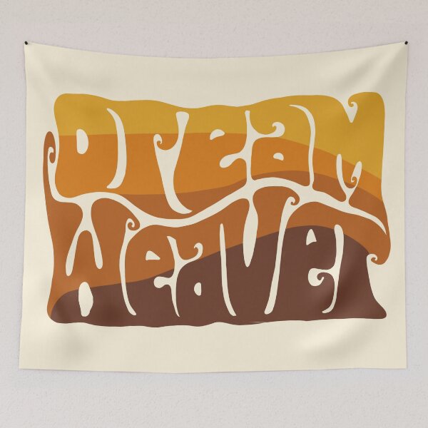 Item preview, Dream Weaver Groovy Word Art designed and sold by Unhinged Heather.