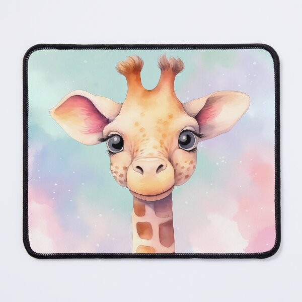Item preview, Cute Watercolor Giraffe designed and sold by Jdelgado813.